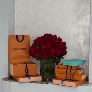 Louis Vuitton Orange Boxes